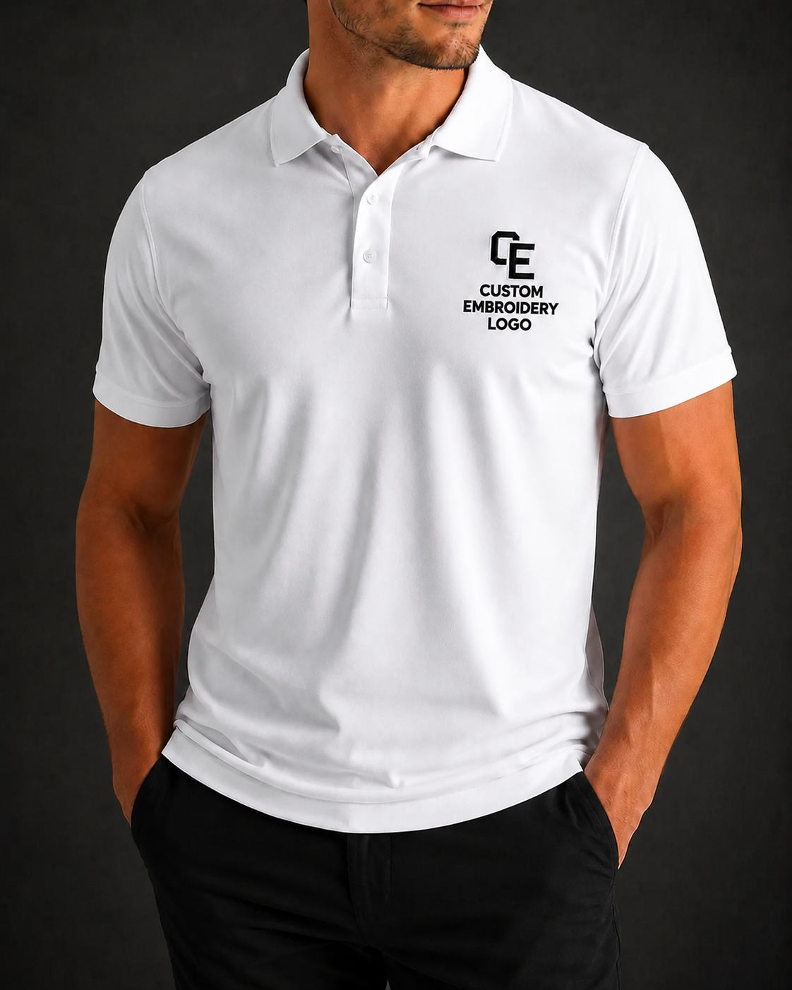 Quick-Dry Performance Polo Shirt | Custom Logo Available
