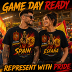 Spain / España 2026 Champions Soccer Fan Shirt – Black Graphic Tee