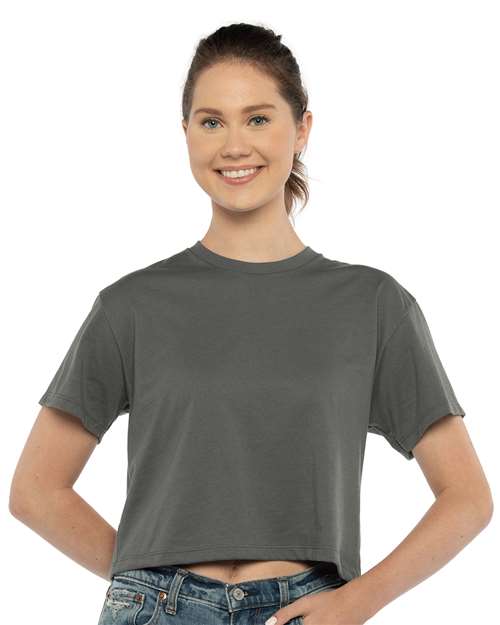 Customizable Women's Ideal Crop Top 4.2oz 100% Cotton