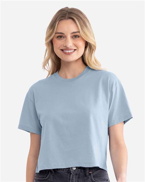 Customizable Women's Ideal Crop Top 4.2oz 100% Cotton