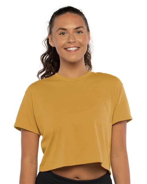 Customizable Women's Ideal Crop Top 4.2oz 100% Cotton