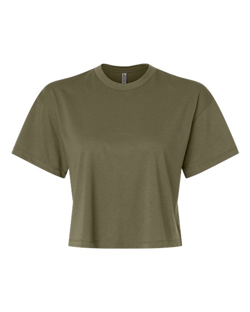 Customizable Women's Ideal Crop Top 4.2oz 100% Cotton