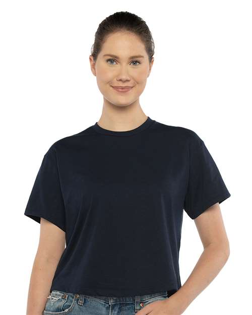 Customizable Women's Ideal Crop Top 4.2oz 100% Cotton