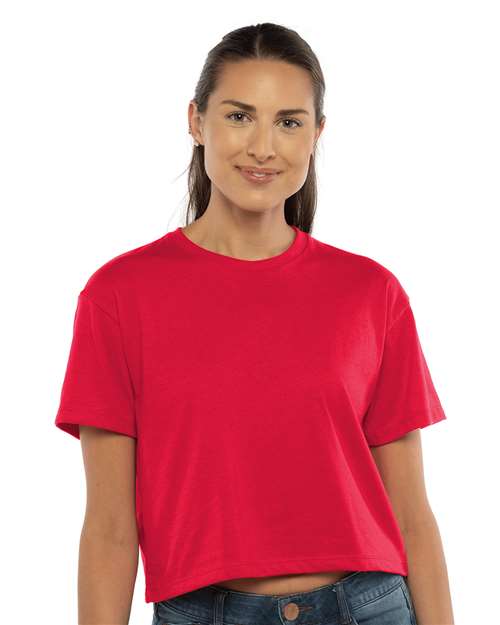 Customizable Women's Ideal Crop Top 4.2oz 100% Cotton