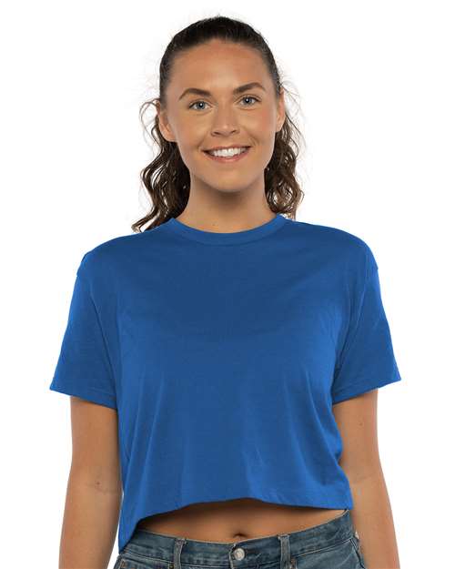 Customizable Women's Ideal Crop Top 4.2oz 100% Cotton