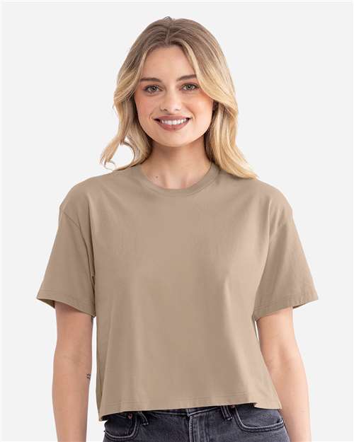 Customizable Women's Ideal Crop Top 4.2oz 100% Cotton