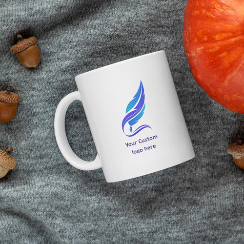 Custom Logo Mug | Personalized Coffee & Tea Cup
