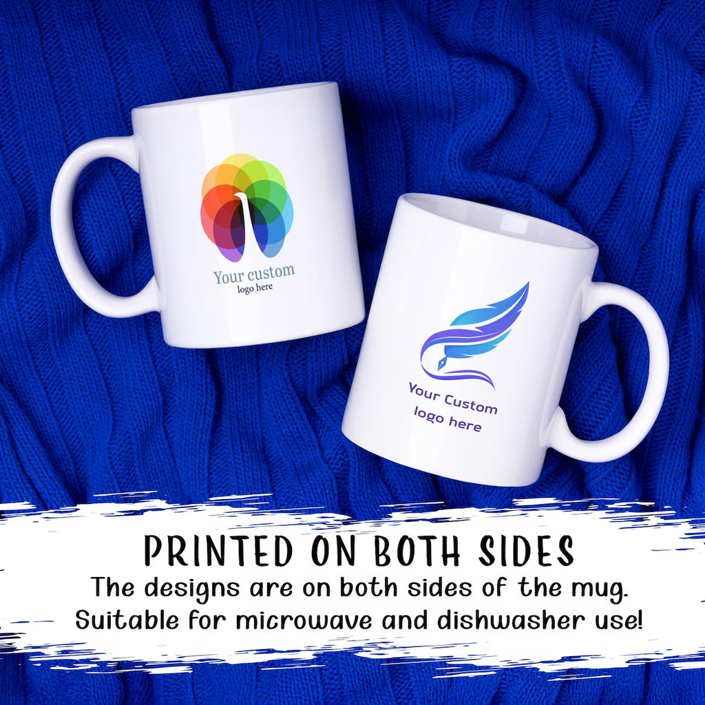 Custom Logo Mug | Personalized Coffee & Tea Cup