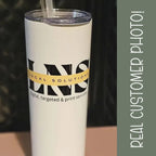 Custom Logo Tumbler | Personalized 20oz Skinny Tumbler