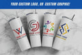 Custom Logo Tumbler | Personalized 20oz Skinny Tumbler