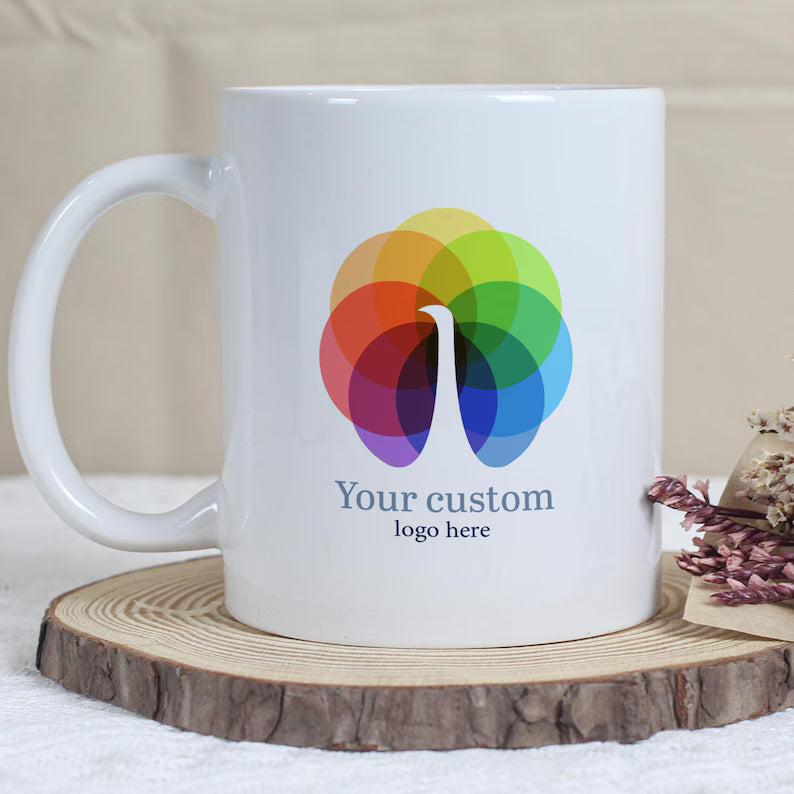 Custom Logo Mug | Personalized Coffee & Tea Cup