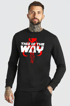 Star Wars Mandalorian Unisex Midweight Crew Neck Sweatshirt