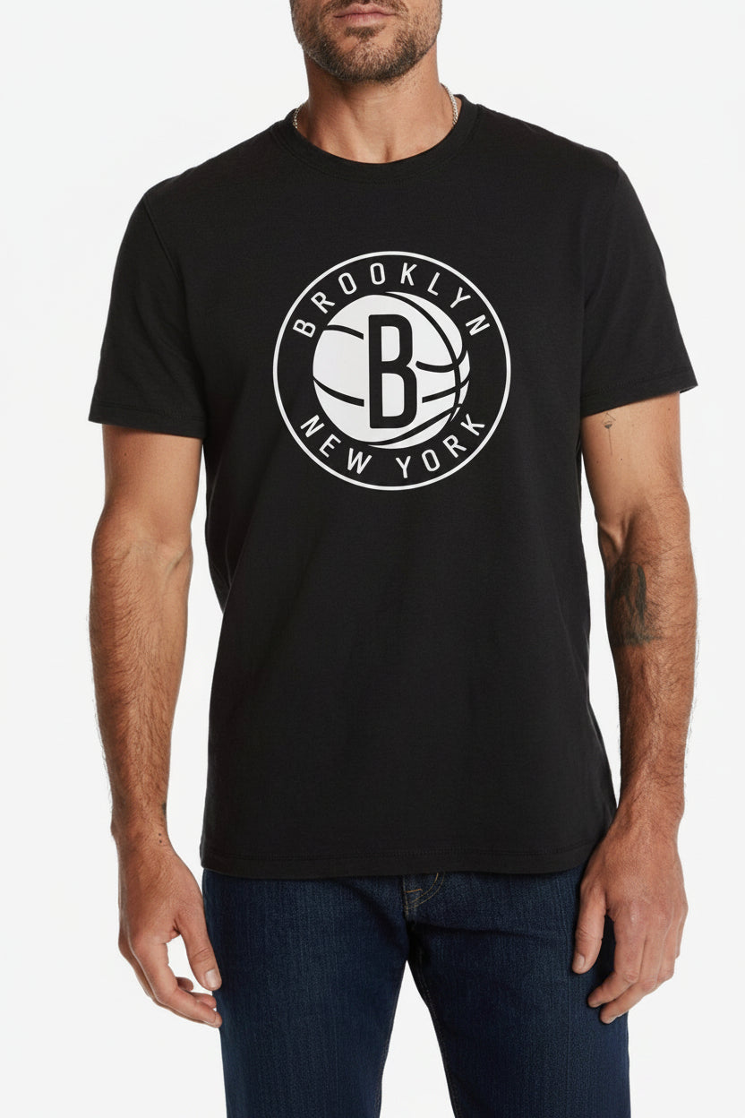 Brooklyn Nets T-Shirt: Unisex BKYLN Logo Tee