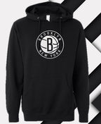 Brooklyn Nets Unisex 8.5oz Midweight Hooded Pullover Sweatshirt