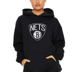 Brooklyn Nets Unisex 8.5oz Midweight Hooded Pullover Sweatshirt