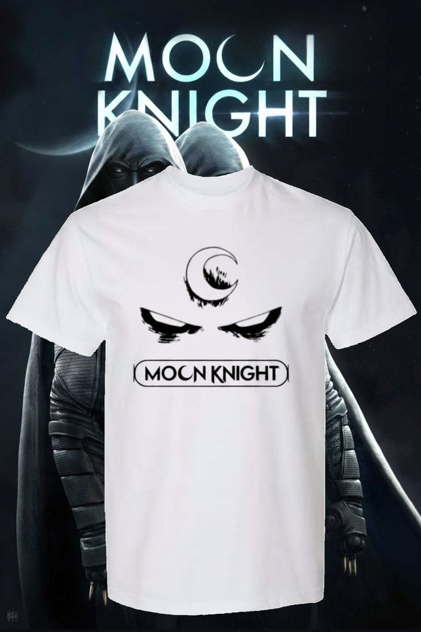 MoonKnight White Unisex Heavy Cotton Adult 6 oz. T-Shirt
