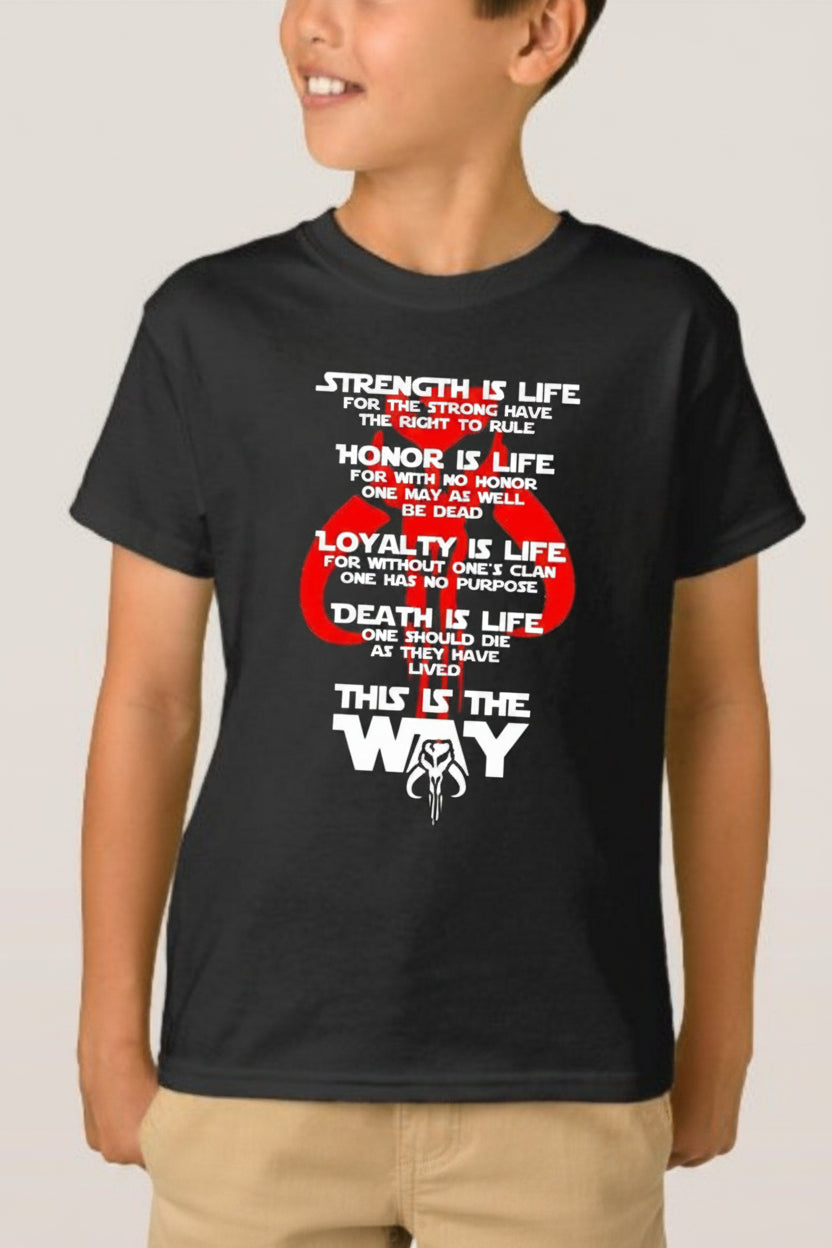 Youth Unisex Mandalorian Heavy Cotton 6 oz. T-Shirt