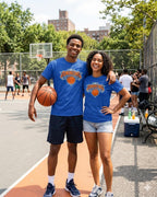 New York Dominican Basketball Shirt, Knicks Colors Basketball T-Shirt, Dominican Heritage, Unisex Graphic Tee, 5.3 oz 100% Cotton