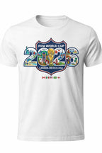 Fifa World Cup 2026 T-Shirt | Host Cities Graphic Tee | Canada Mexico Usa Soccer Shirt